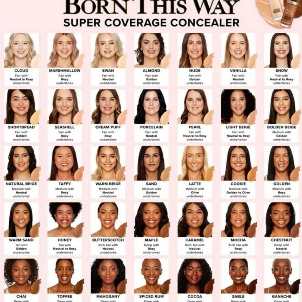 Too Faced Born This Way Spiced Rum super coverage concealer BNIB BNWT full size - Picture 2 of 12